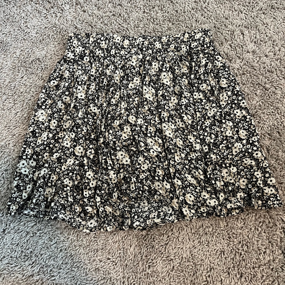 Floral Mini Skirt